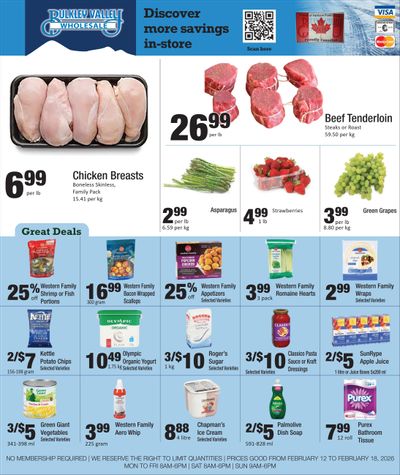 Bulkley Valley Wholesale Flyer February 12 to 18