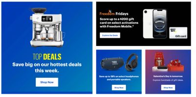 Best Buy Canada: Top Deals + Valentine’s Day Gift Ideas + More