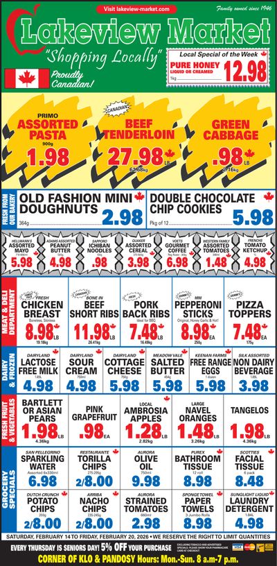 Lakeview Market Flyer February 14 to 20