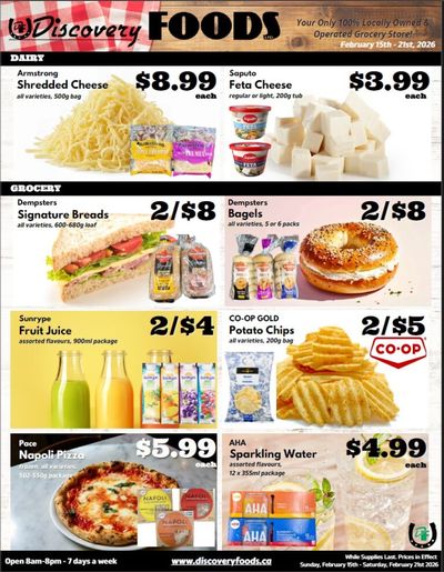 Discovery Foods Flyer February 15 to 21