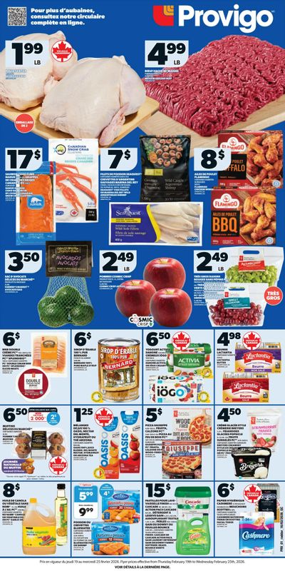 Provigo Flyer February 19 to 25