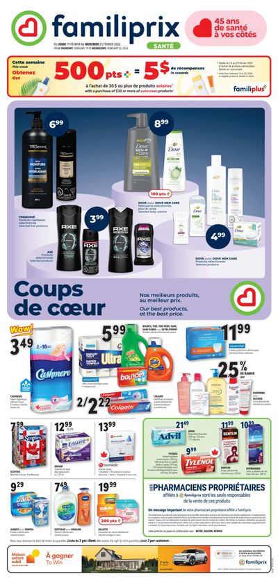 Familiprix Sante Flyer February 19 to 25