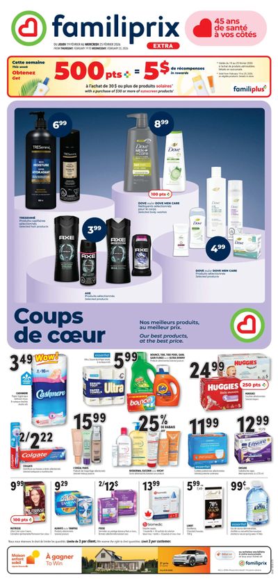 Familiprix Extra Flyer February 19 to 25