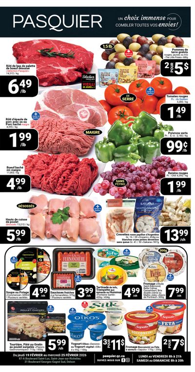 Pasquier Flyer February 19 to 25