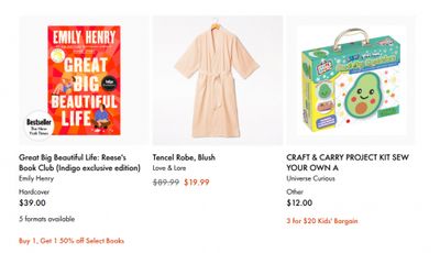 Indigo Canada Deals, Sale & Clearance + FREE March Break Events