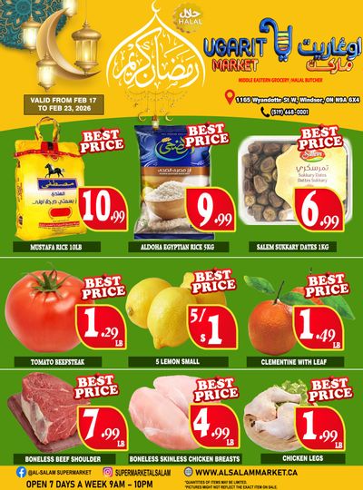 Ugarit Market Flyer February 17 to 23