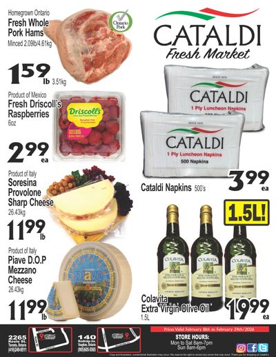 Cataldi Fresh Market Flyer February 18 to 24