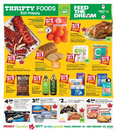 Thrifty Foods Flyer February 19 to 25