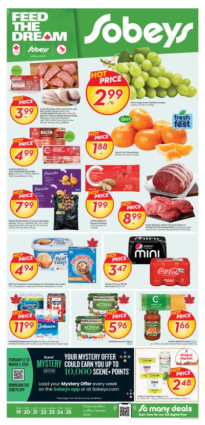 Sobeys (ON) Flyer February 19 to 25