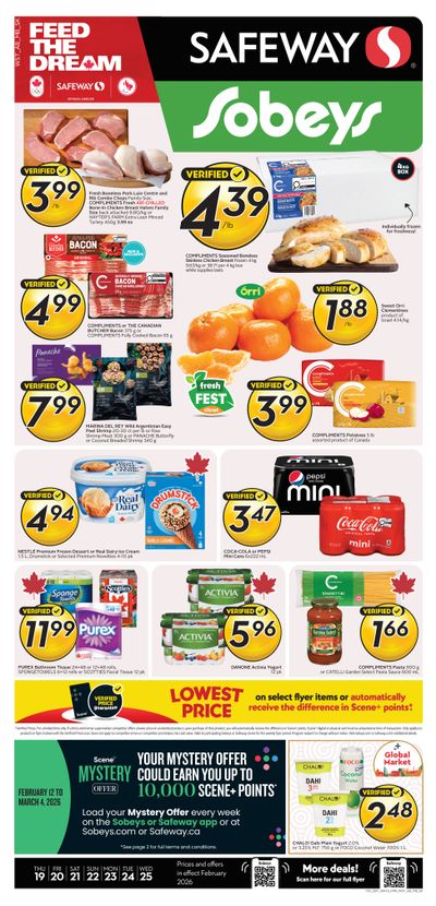 Sobeys/Safeway (SK & MB) Flyer February 19 to 25