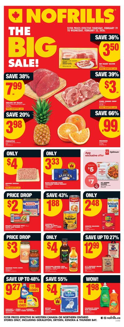 No Frills (West) Flyer February 19 to 25