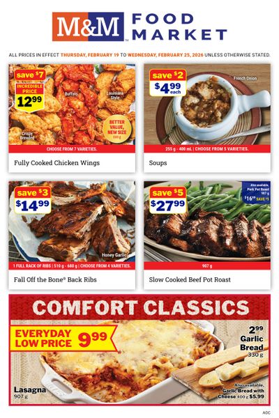 M&M Food Market (Atlantic, ON & West) Flyer February 19 to 25