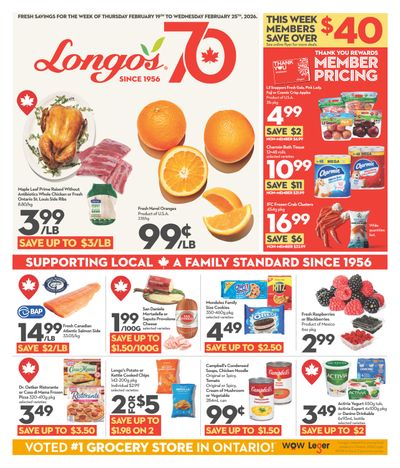 Longo's Flyer February 19 to 25