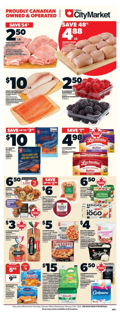 Loblaws City Market (ON) Flyer February 19 to 25