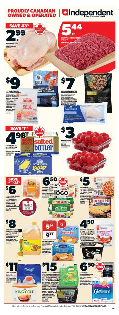 Independent Grocer (Atlantic) Flyer February 19 to 25