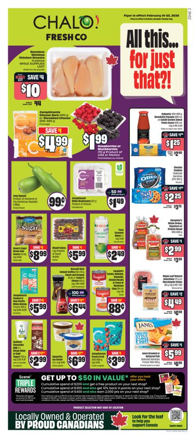 Chalo! FreshCo (ON) Flyer February 19 to 25