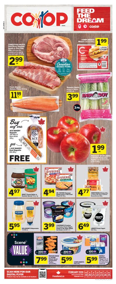 Foodland Co-op Flyer February 19 to 25