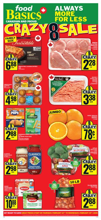 Food Basics Flyer February 19 to 25