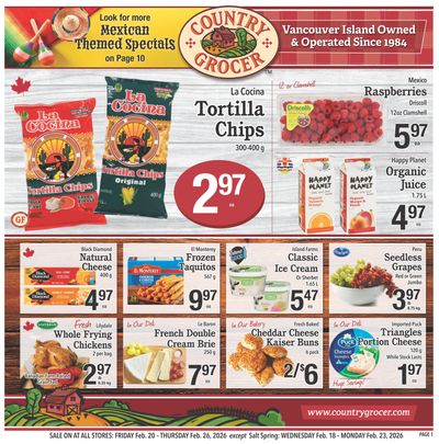Country Grocer Flyer February 20 to 26