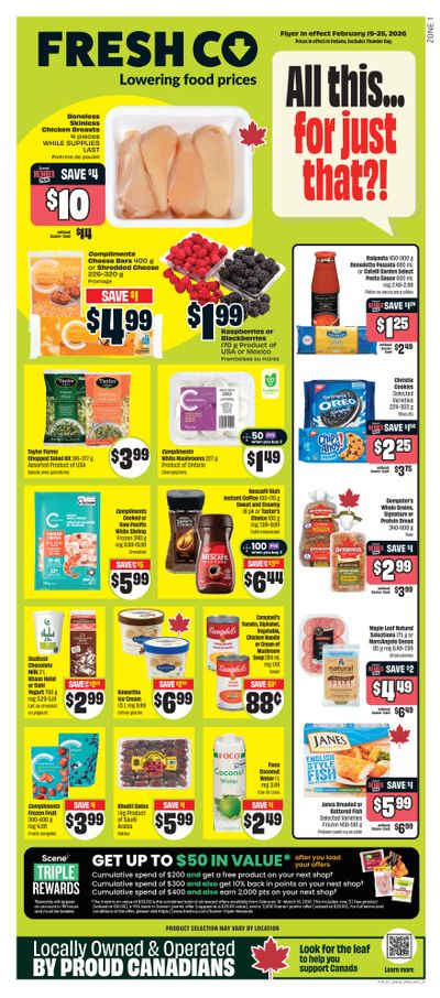 FreshCo (ON) Flyer February 19 to 25