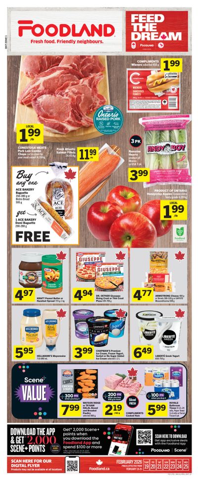 Foodland (ON) Flyer February 19 to 25