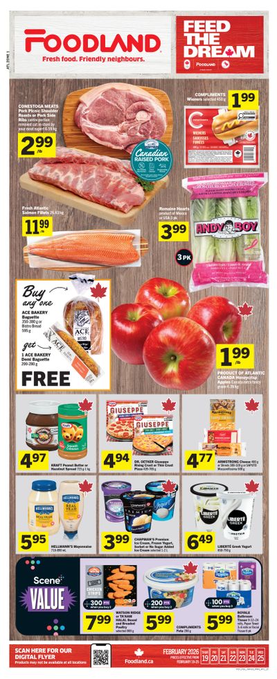 Foodland (Atlantic) Flyer February 19 to 25