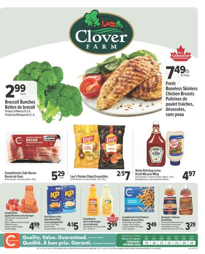 Clover Farm (Atlantic) Flyer February 19 to 25