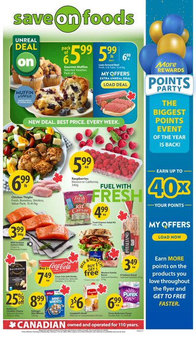 Save On Foods (BC) Flyer February 19 to 25