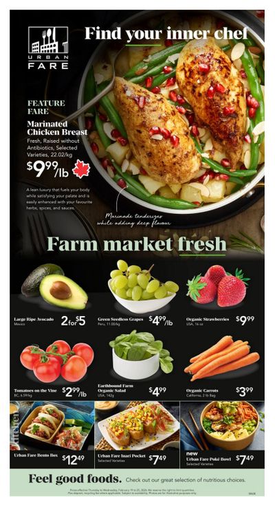 Urban Fare Flyer February 19 to 25