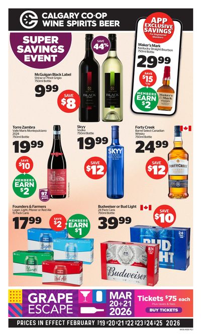 Calgary Co-op SWCB Flyer February 19 to 25