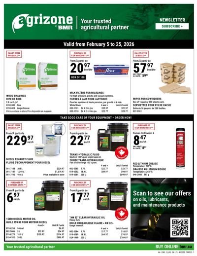 BMR Agrizone Flyer February 5 to 25