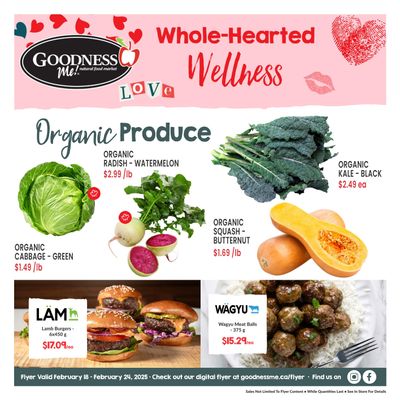 Goodness Me Flyer February 18 to 24