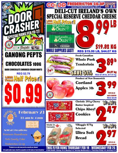 Fredericton Co-op Flyer February 19 to 25