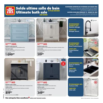 Home Hardware (QC) Flyer February 19 to March 18