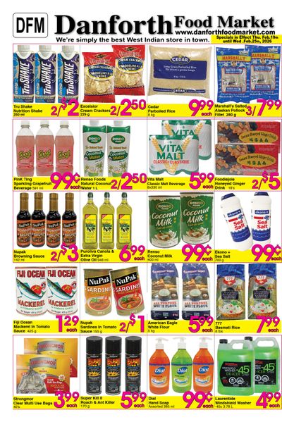 Danforth Food Market Flyer February 19 to 25