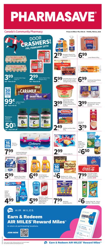 Pharmasave (Atlantic) Flyer February 20 to 26