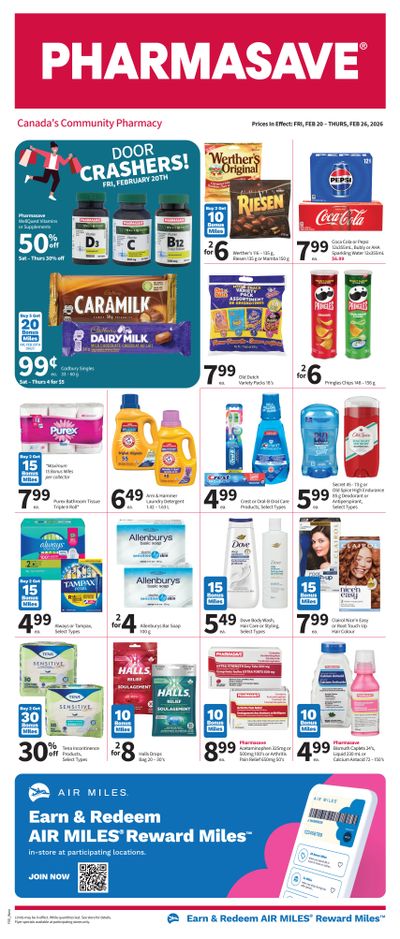 Pharmasave (West) Flyer February 20 to 26
