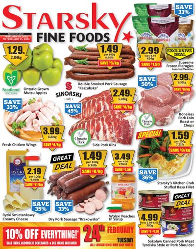 Starsky Foods Flyer February 19 to 25