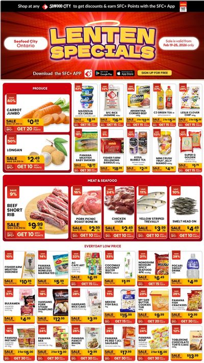 Seafood City Supermarket (ON) Flyer February 19 to 25