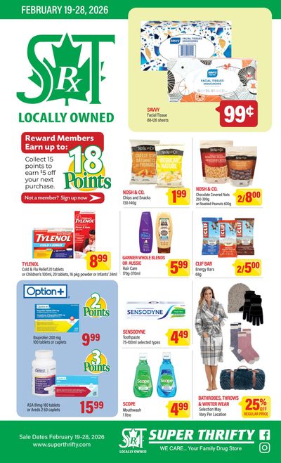 Super Thrifty Flyer February 19 to 28