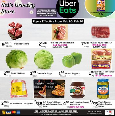 Sal's Grocery Flyer February 20 to 26