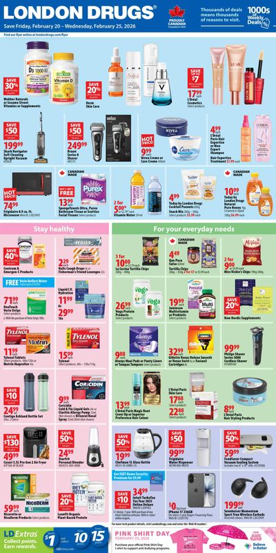 London Drugs Weekly Flyer February 20 to 25