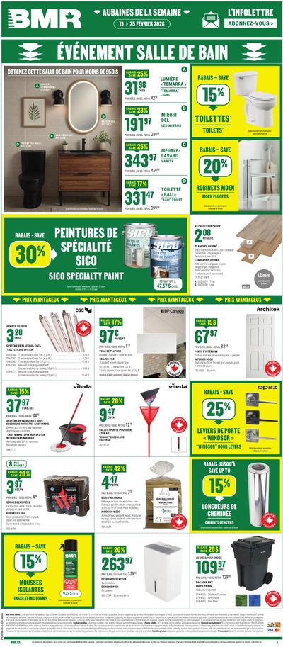 BMR Flyer February 19 to 25