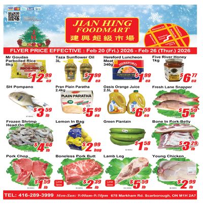 Jian Hing Foodmart (Scarborough) Flyer February 20 to 26