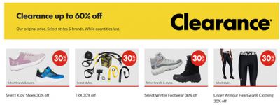 Sport Chek Canada: Spend and Get Event + Sale and Clearance up to 60% off