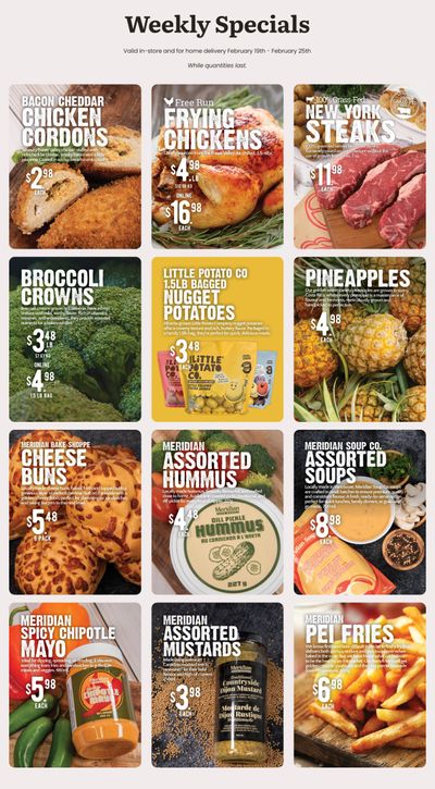 Meridian Farm Market Flyer February 19 to 25