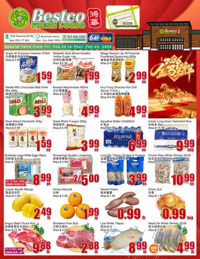 BestCo Food Mart (Ajax) Flyer February 20 to 26