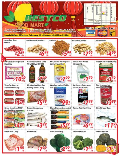 BestCo Food Mart (Etobicoke) Flyer February 20 to 26