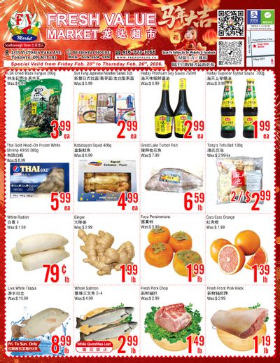 Fresh Value (Scarborough) Flyer February 20 to 26