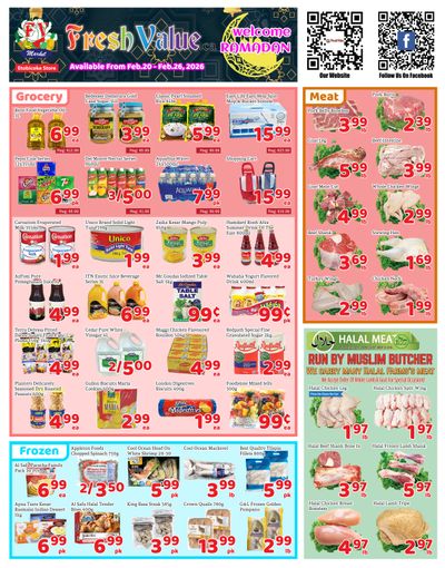 Fresh Value (Etobicoke) Flyer February 20 to 26